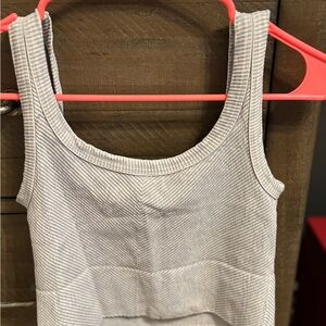 Striped Gray Tank Top